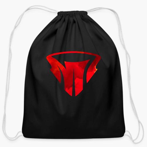 Red Logo - Cotton Drawstring Bag