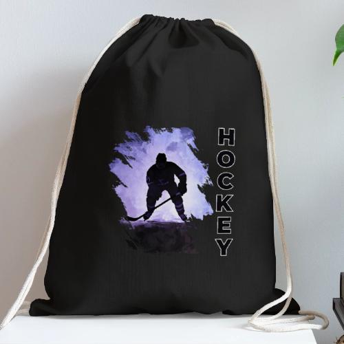 Hockey Charge - Cotton Drawstring Bag