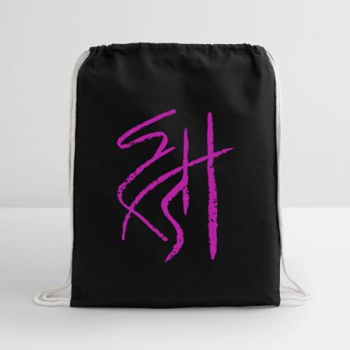 logo JRS sigil color - Cotton Drawstring Bag