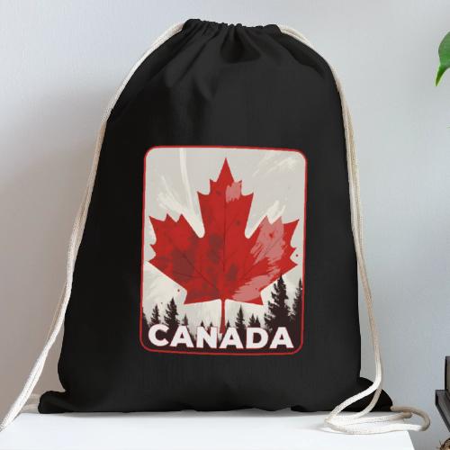 Echoes of Canada - Cotton Drawstring Bag