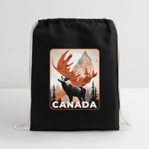 Canada Wild Spirit - Cotton Drawstring Bag