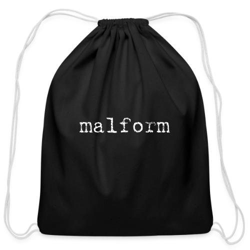 Malform - Cotton Drawstring Bag