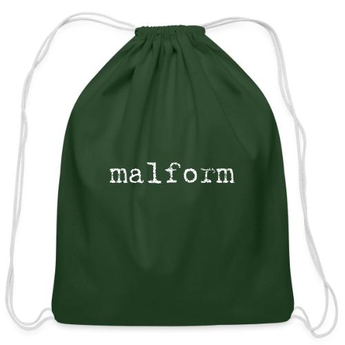 Malform - Cotton Drawstring Bag