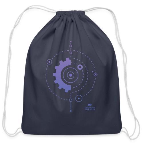 Gamedevjs Jam 2026 Machines - Cotton Drawstring Bag