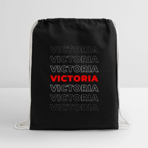Victoria Vibe - Cotton Drawstring Bag