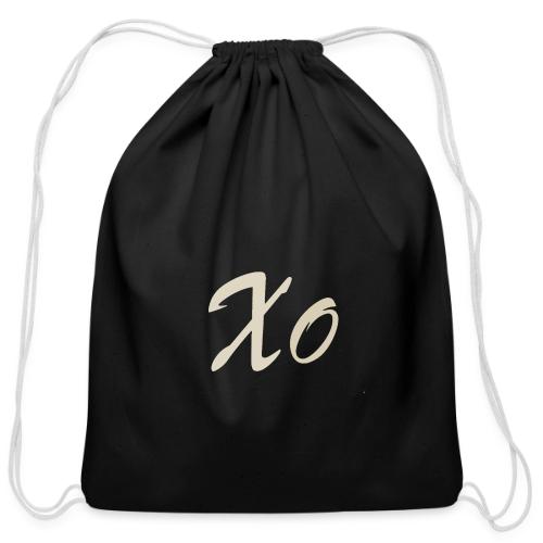 Gold Logo - Cotton Drawstring Bag