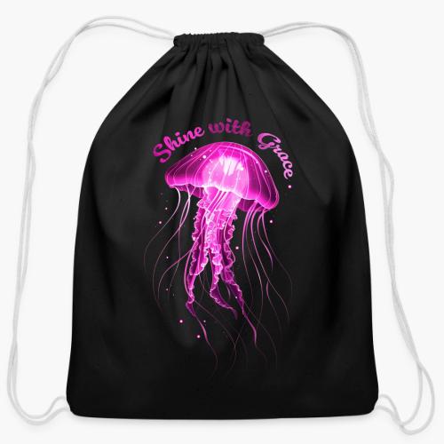 Shine with Grace - Cotton Drawstring Bag