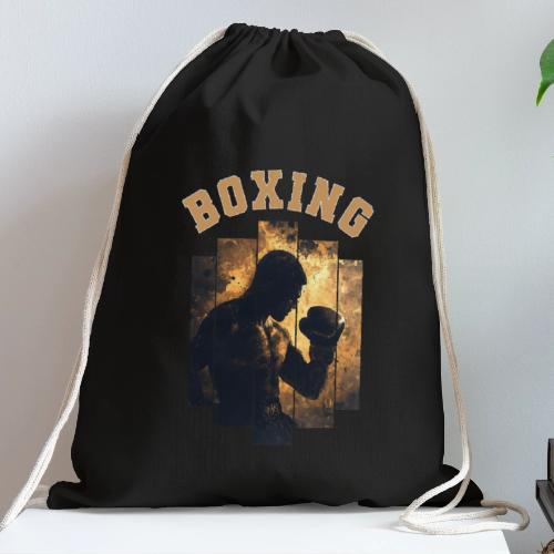 The Art of Boxing - Cotton Drawstring Bag
