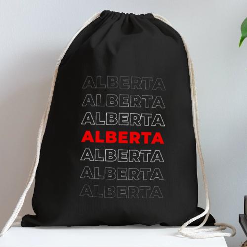 Alberta Accent - Cotton Drawstring Bag