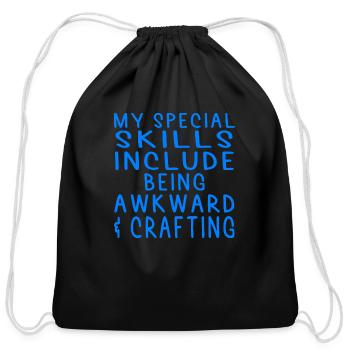 Special Skills Crafting - Cotton Drawstring Bag - black - Front