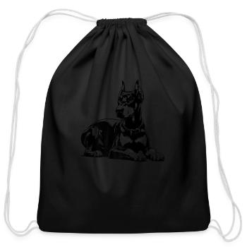 Childless Cat Lady for Cat Mom Women Cat Ladies - Cotton Drawstring Bag - black - Front