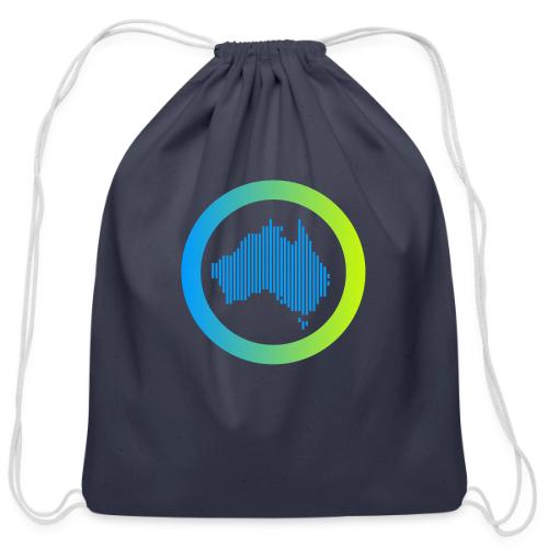 Gradient Symbol Only - Cotton Drawstring Bag