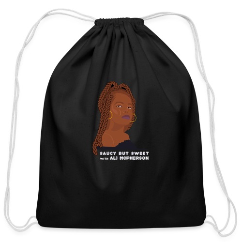 Saucy But Sweet with Ali McPherson - Cotton Drawstring Bag
