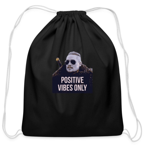 Uhtred Positive Vibes Only - Cotton Drawstring Bag