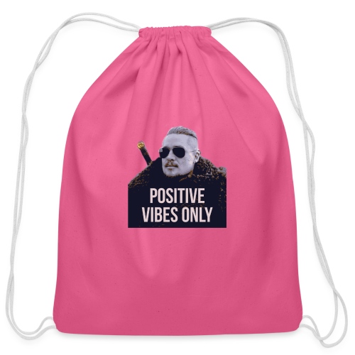 Uhtred Positive Vibes Only - Cotton Drawstring Bag