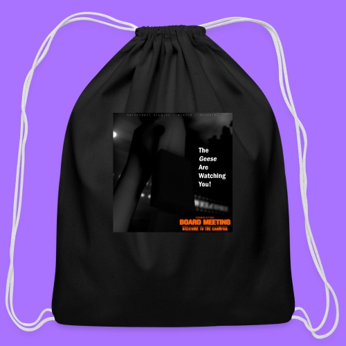 The Geese are Watching You (Album Cover Art) - Cotton Drawstring Bag
