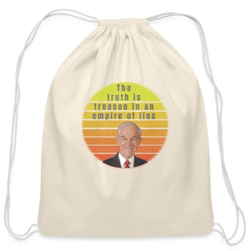 The Truth is Treason in an empire of lies - Cotton Drawstring Bag