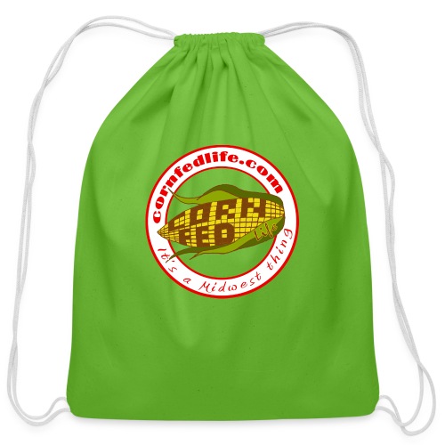 Corn Fed Circle - Cotton Drawstring Bag