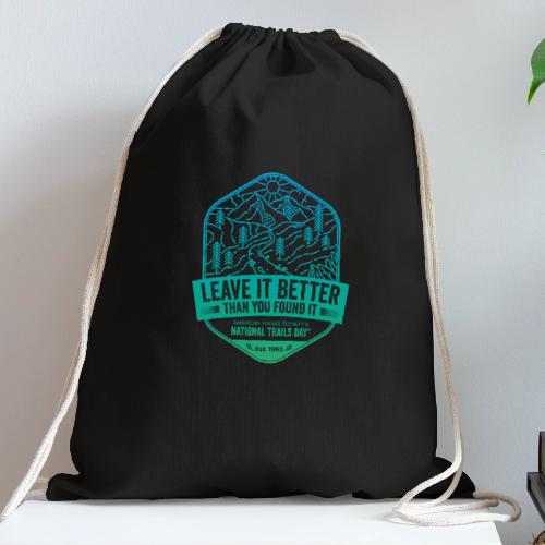 Leave It Better - Cotton Drawstring Bag