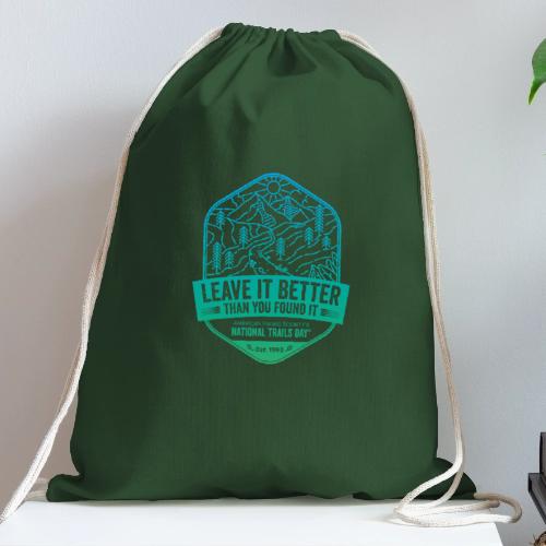 Leave It Better - Cotton Drawstring Bag
