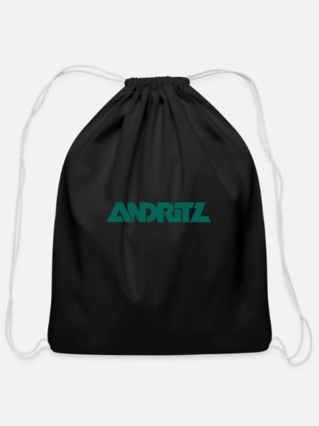 Andritz company - Cotton Drawstring Bag - black