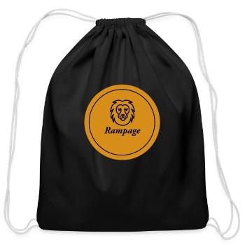 RAMPAGE SPECIAL EDITION - Cotton Drawstring Bag - black - Front