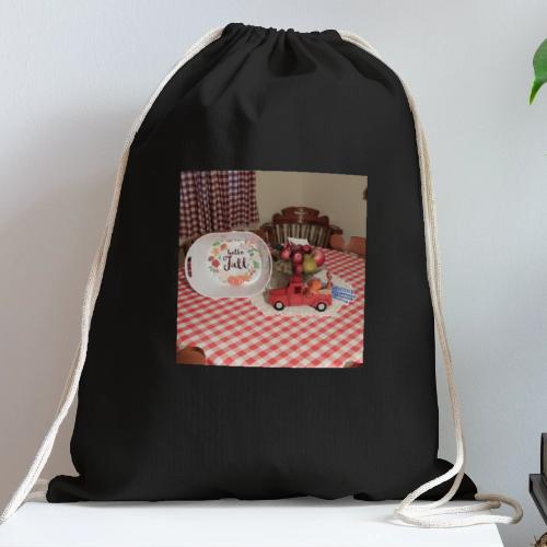Fall - Cotton Drawstring Bag