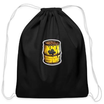 Nuclear Waste - Cotton Drawstring Bag - black - Front