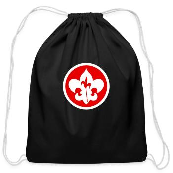 Thrace Scouts Union Federation - Cotton Drawstring Bag - black - Front