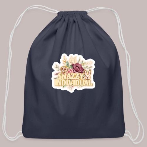 Snazzy Individual - Cotton Drawstring Bag