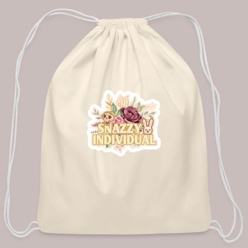 Snazzy Individual - Cotton Drawstring Bag