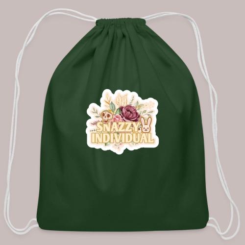 Snazzy Individual - Cotton Drawstring Bag