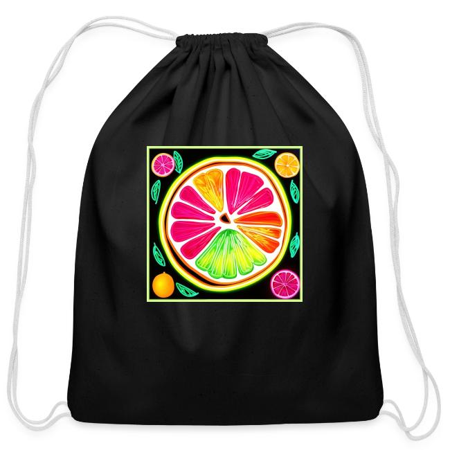 Neon Citrus Fruit Fiesta
