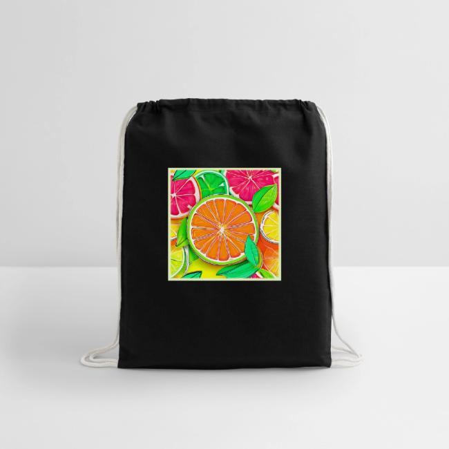 Colorful Citrus Pop Art