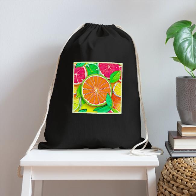 Colorful Citrus Pop Art