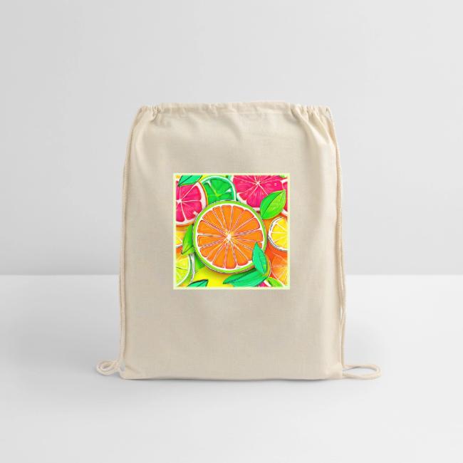 Colorful Citrus Pop Art