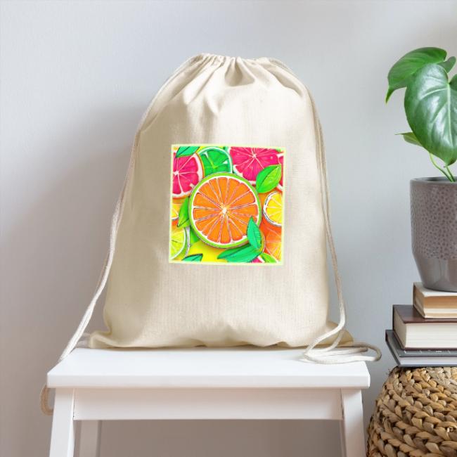 Colorful Citrus Pop Art