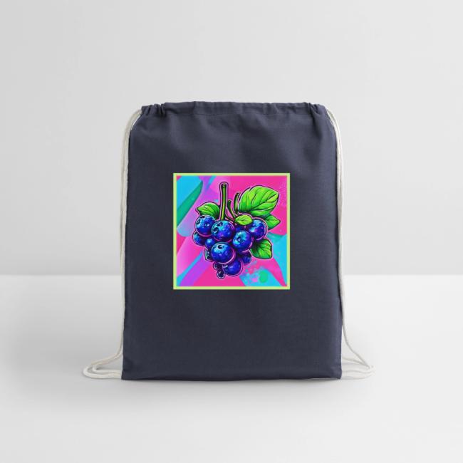 Vibrant Blueberry Artwork