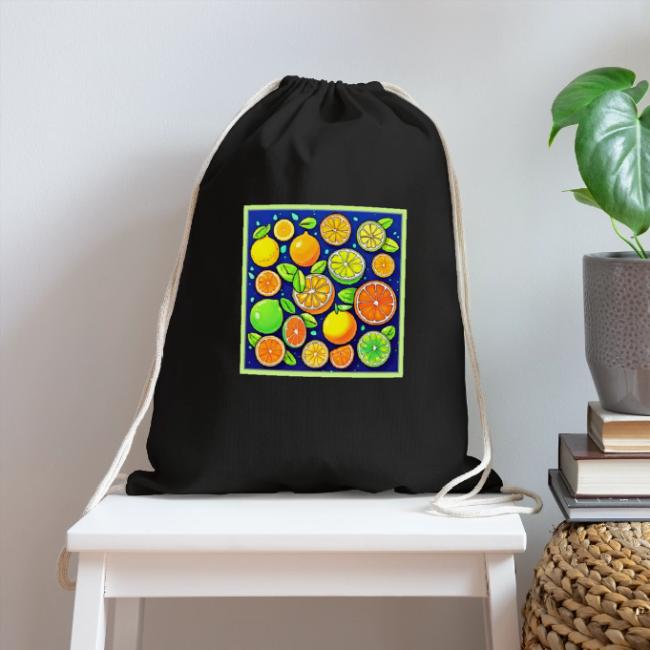 Fresh Citrus Slice Pattern