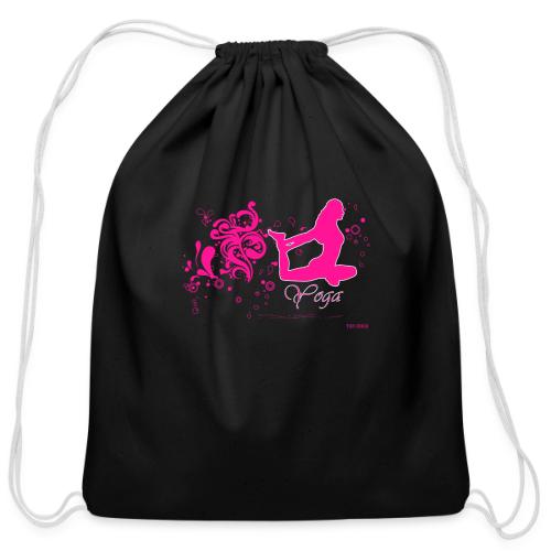 yoga_002 - Cotton Drawstring Bag