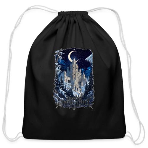 Celestial Winter Temple T-Shirt - Cotton Drawstring Bag