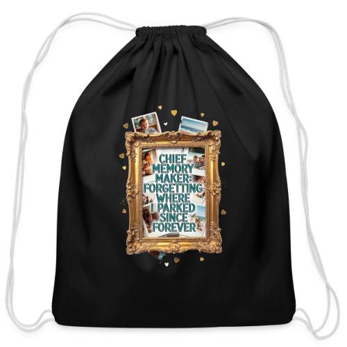 Chief Memory Maker T Shirt, Forgetting Where - Cotton Drawstring Bag