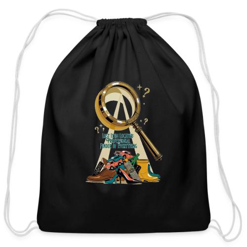 Lost Item Locator T Shirt, Professional Finder Mug - Cotton Drawstring Bag