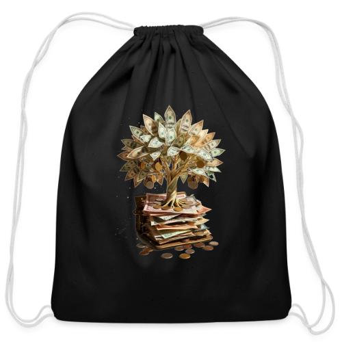 Dad Tax Collector T Shirt - Cotton Drawstring Bag
