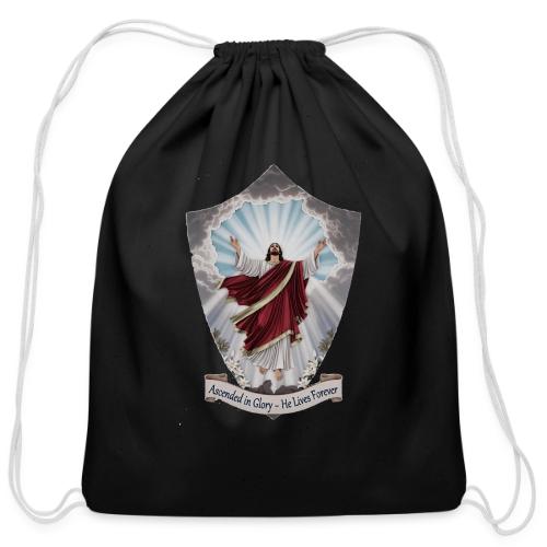 Easter Ascended in Glory T Shirt,Resurrection Gift - Cotton Drawstring Bag