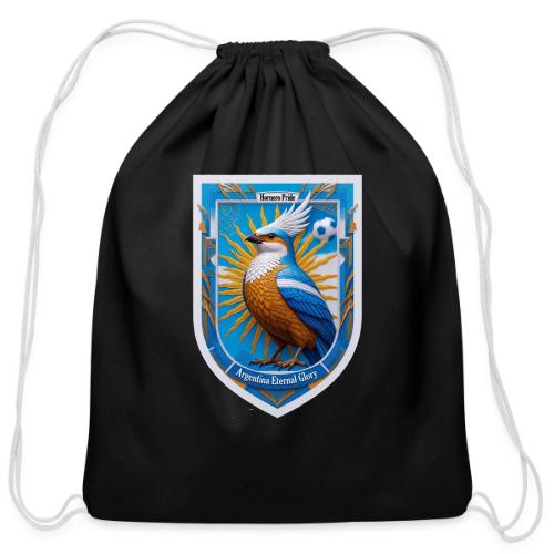 Argentina Hornero Pride T Shirt, Football Gift - Cotton Drawstring Bag