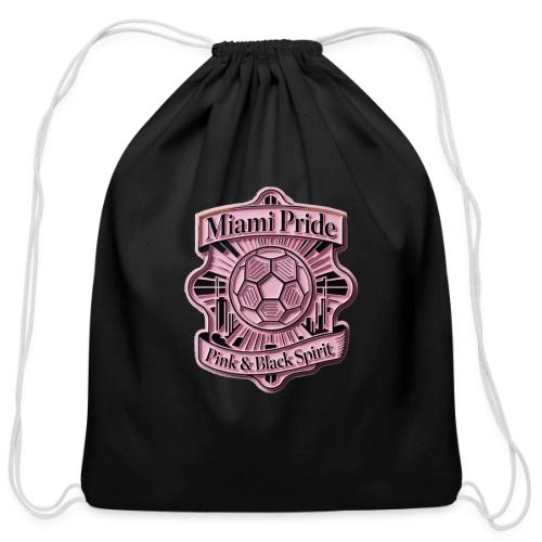 Miami City Pride T Shirt, Vibrant City Pride Gift - Cotton Drawstring Bag