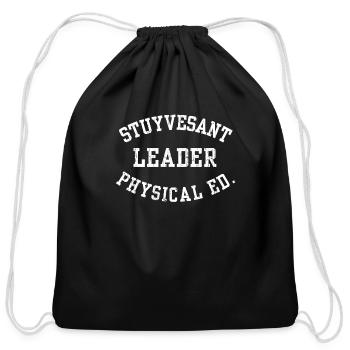 Stuyvesant Leader Physical Ed. - Cotton Drawstring Bag - black - Front
