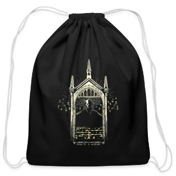 Fantastic Beasts Pick A Side - Cotton Drawstring Bag - black - Front
