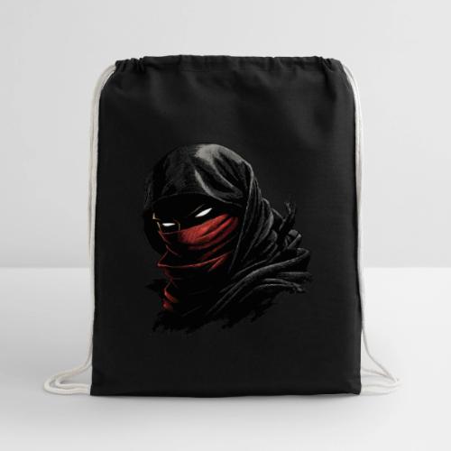 Shadowflame Ninja - Cotton Drawstring Bag